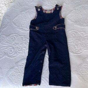 The Beaufort bonnet company Plaid Christmas overalls